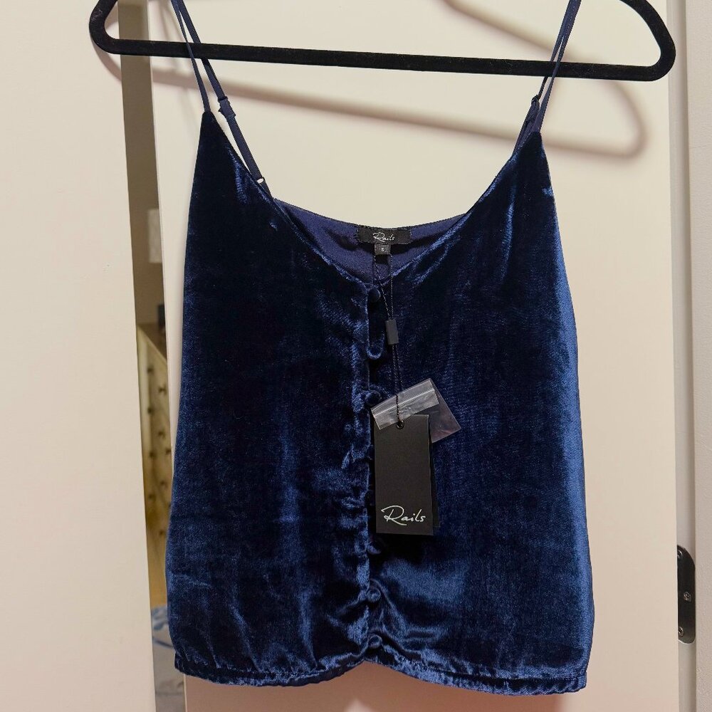 NWT Rails Blue Velvet Tank